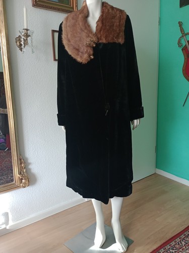Antik pelzmantel mit - pelzmantel,