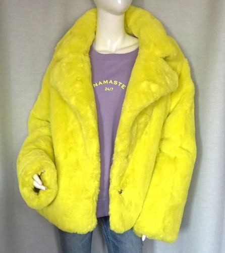 Oversize pelzjacke faux - pelzjacke, fur