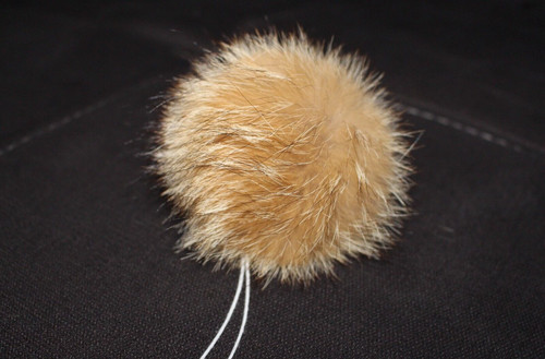 Kojote echt fell bommel - fell, pelz