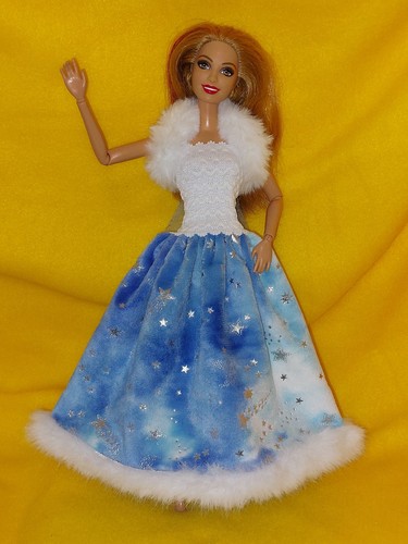 Barbie winter kleid elsa - winter,