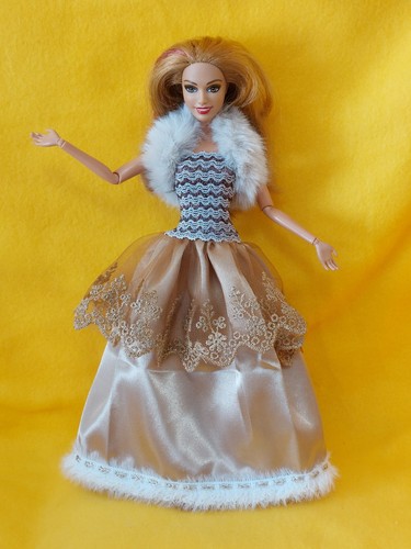 Barbie winter kleid - barbie,