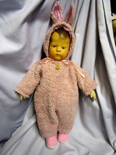 OSTERHASEN-ANZUG rosa Webpelz