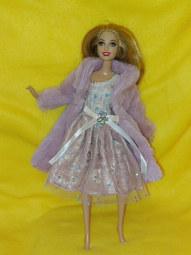 Elegantes barbie kleid set - kleid,