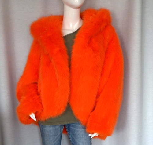 Pelzjacke faux fur - pelzjacke,