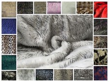 2 Meter Stoff Reste Webpelz