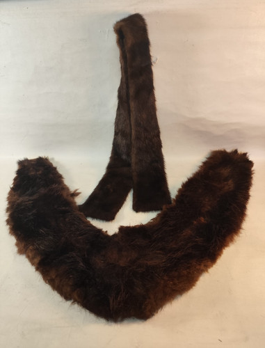 Lot schal pelzschal - ,
