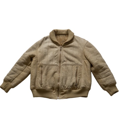 Vintage lammleder bomberjacke - vintage,