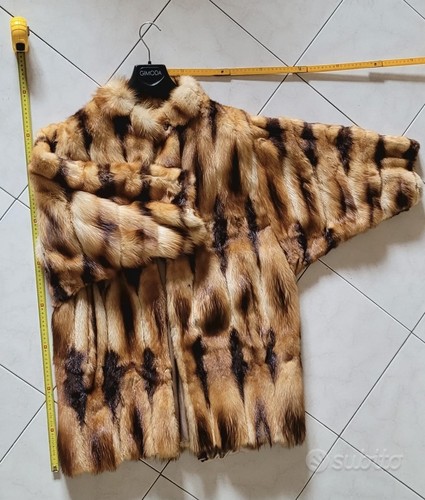 Pelzjacke honig tiger - pelzjacke,