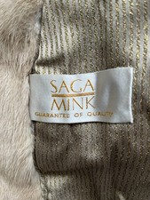 Saga Mink Echter Nerz Fell
