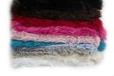 Minkee Haar Shaggy Kunstpelz