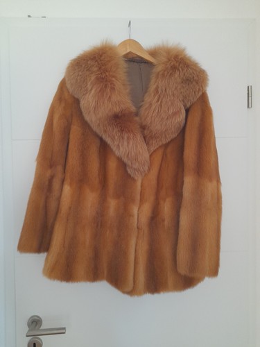 Echt pelz rotfuchs jacke - pelz, gr