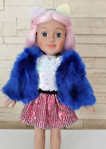 A girly pelzmantel - ♥,