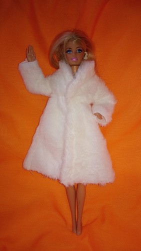 Barbie puppen kleidung pelz - barbie,