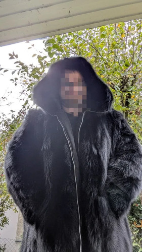 Wendejacke pelz herren - wendejacke,